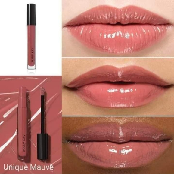 Mary Kay Unlimited Lip Gloss in Unique Mauve . - Picture 2 of 4
